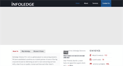 Desktop Screenshot of infoledgesolution.com